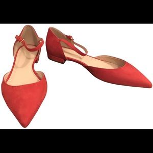 J. Crew lily suede flats